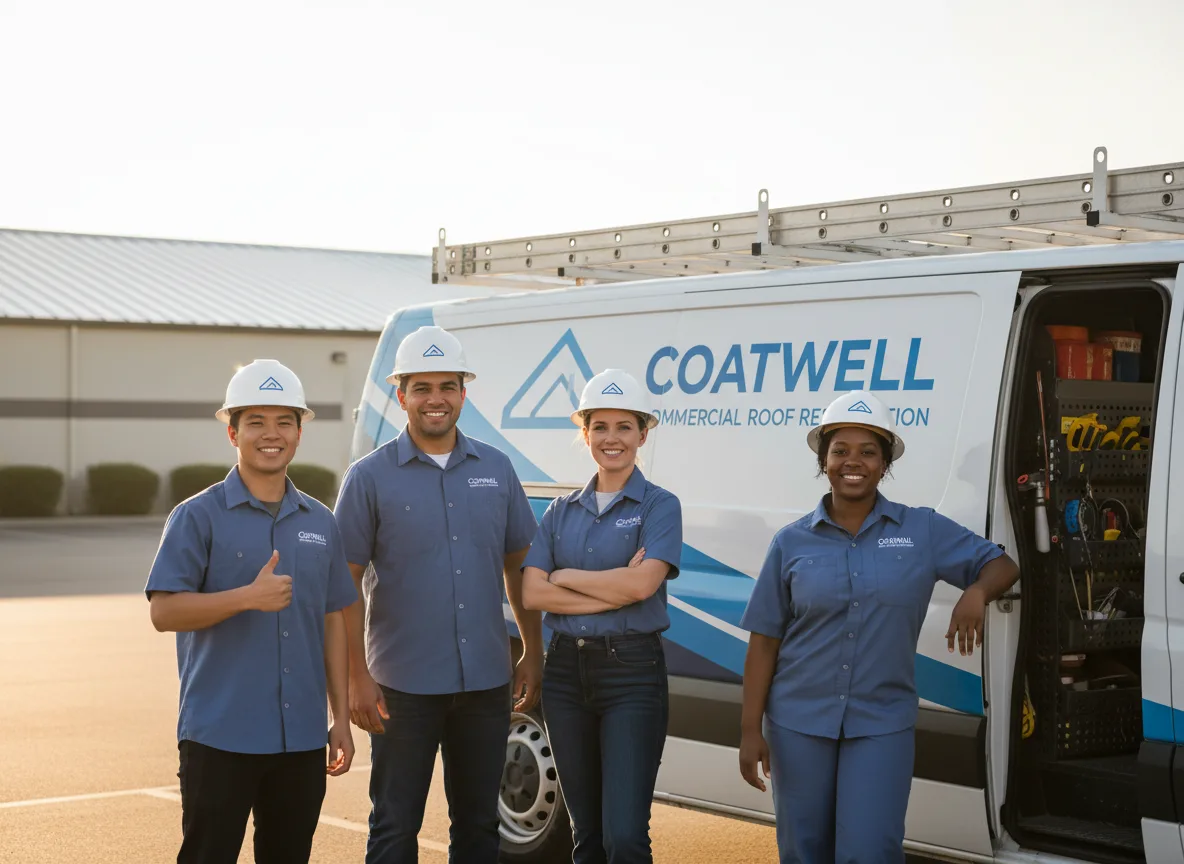 Commercial roof coating company in Winterport, ME